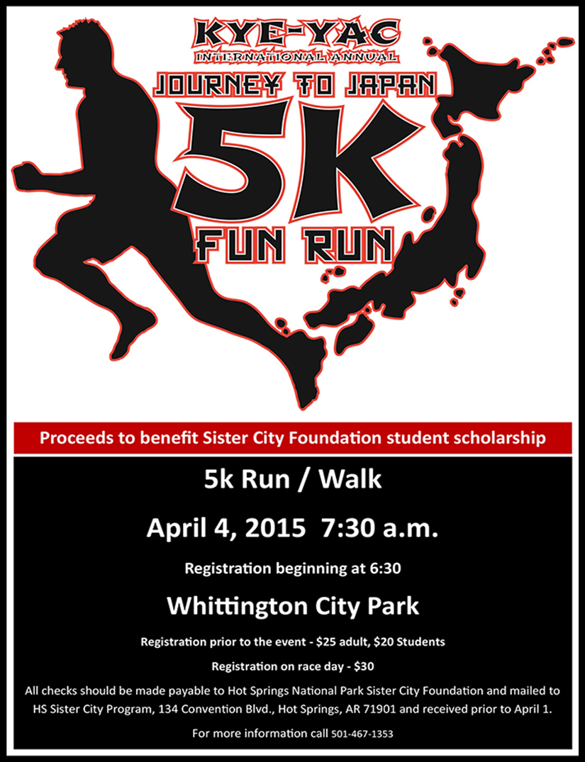 Come Join Us In The 2015 Annual Journey To Japan 5k Fun Run | KYE-YAC ...