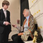 Kye Inspired By Meeting Dr. Jane Goodall In Washington, D.C.