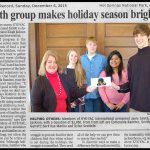 Youth Group Makes Holiday Season Brighter