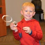More Fun At Mid America Science Museum Tinkering Studio Making Hoop Gliders