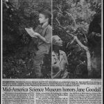 KYE-YAC And Mid-America Science Museum Honor Jane Goodall!